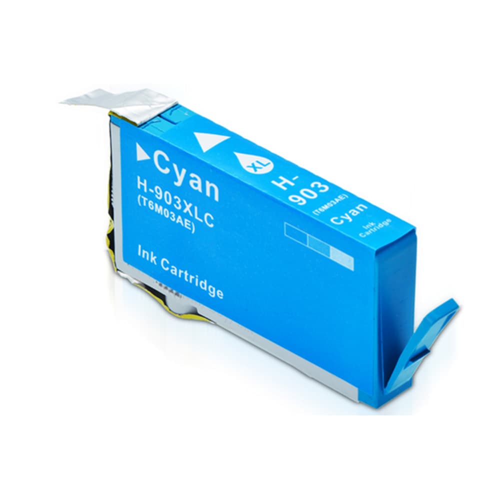 Blekkpatron til HP-skrivere 903XL/907XL cyan / kompatibel patron / 12 ml / T6M03AE#BGY