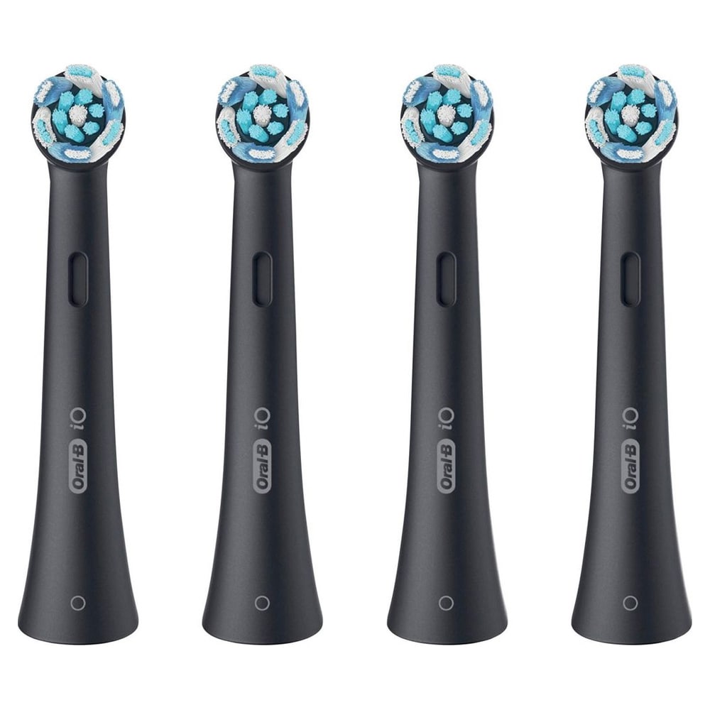 Oral-B iO Ultimate Clean 4-pk - Svart / Børstehoder til Oral-B iO / Erstatningshoder