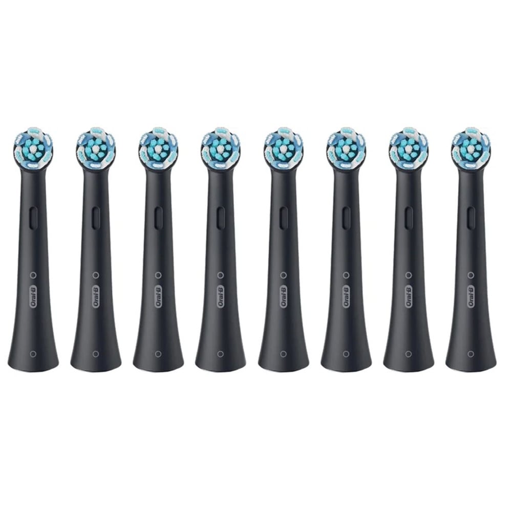 Oral-B iO Ultimate Cleaning 8-pakning - Svart / Børstehoder til Oral-B iO / Erstatningshoder