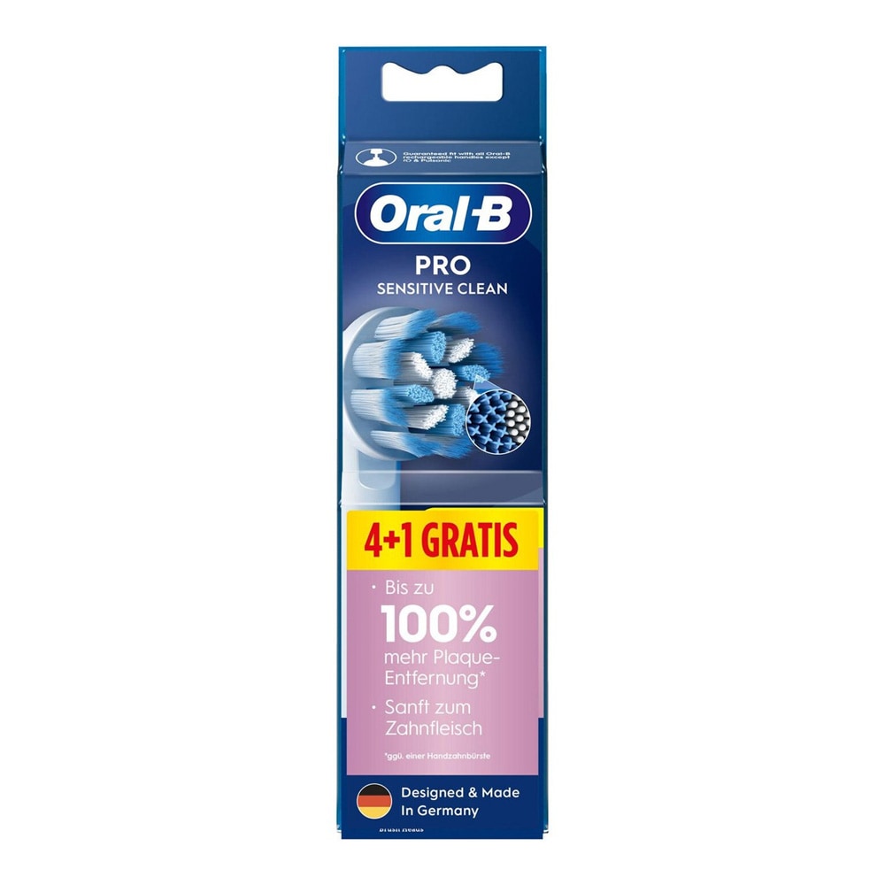 Oral-B PRO Sensitive Clean 4+1 / Børstehoder til Oral-B Sensitive Clean / Erstatningshoder