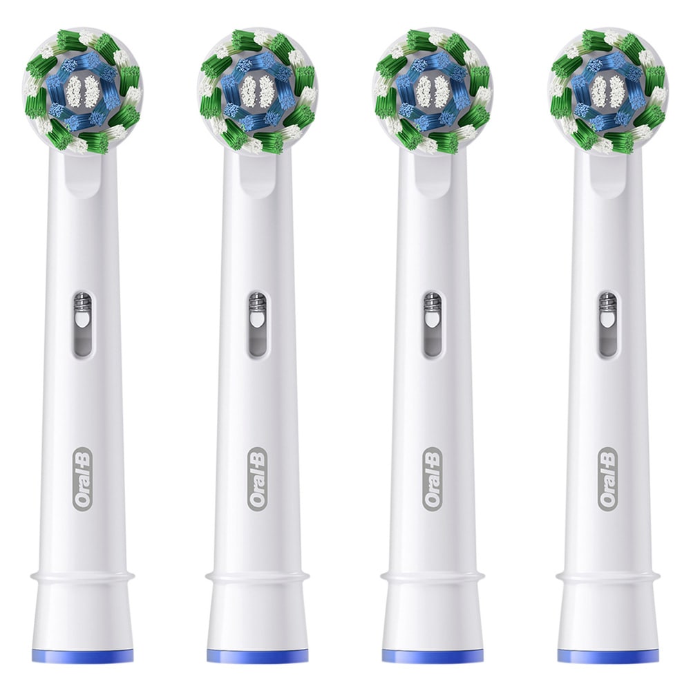 Oral-B Pro Cross Action 4-pk / Oral-B CrossAction børstehoder / Erstatningshoder