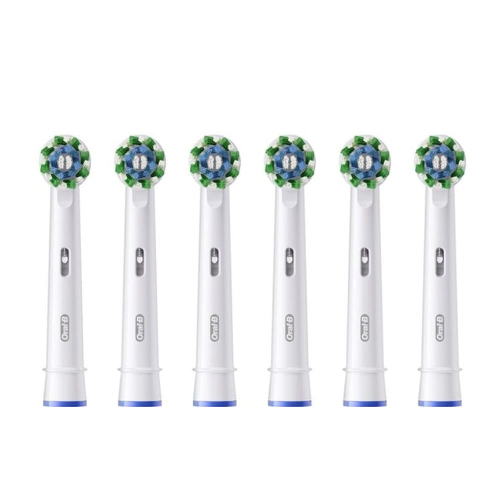 Oral-B Pro Cross Action 6-pakning / Oral-B CrossAction børstehoder / Erstatningshoder