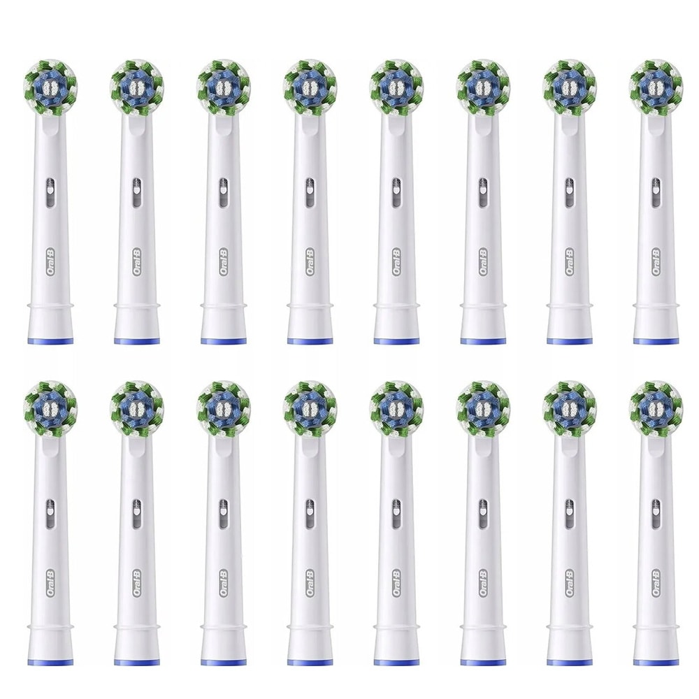 Oral-B Cross Action 16-pakning / Børstehoder til Oral-B Cross Action / Erstatningshoder