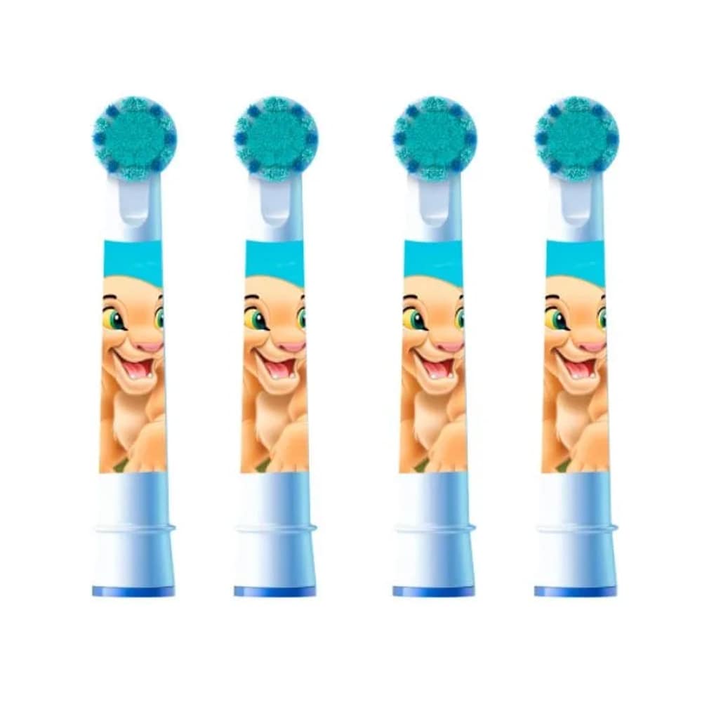 Oral-B PRO Kids Lion King 4-pk / Børstehoder til Oral-B Kids / Erstatningshoder