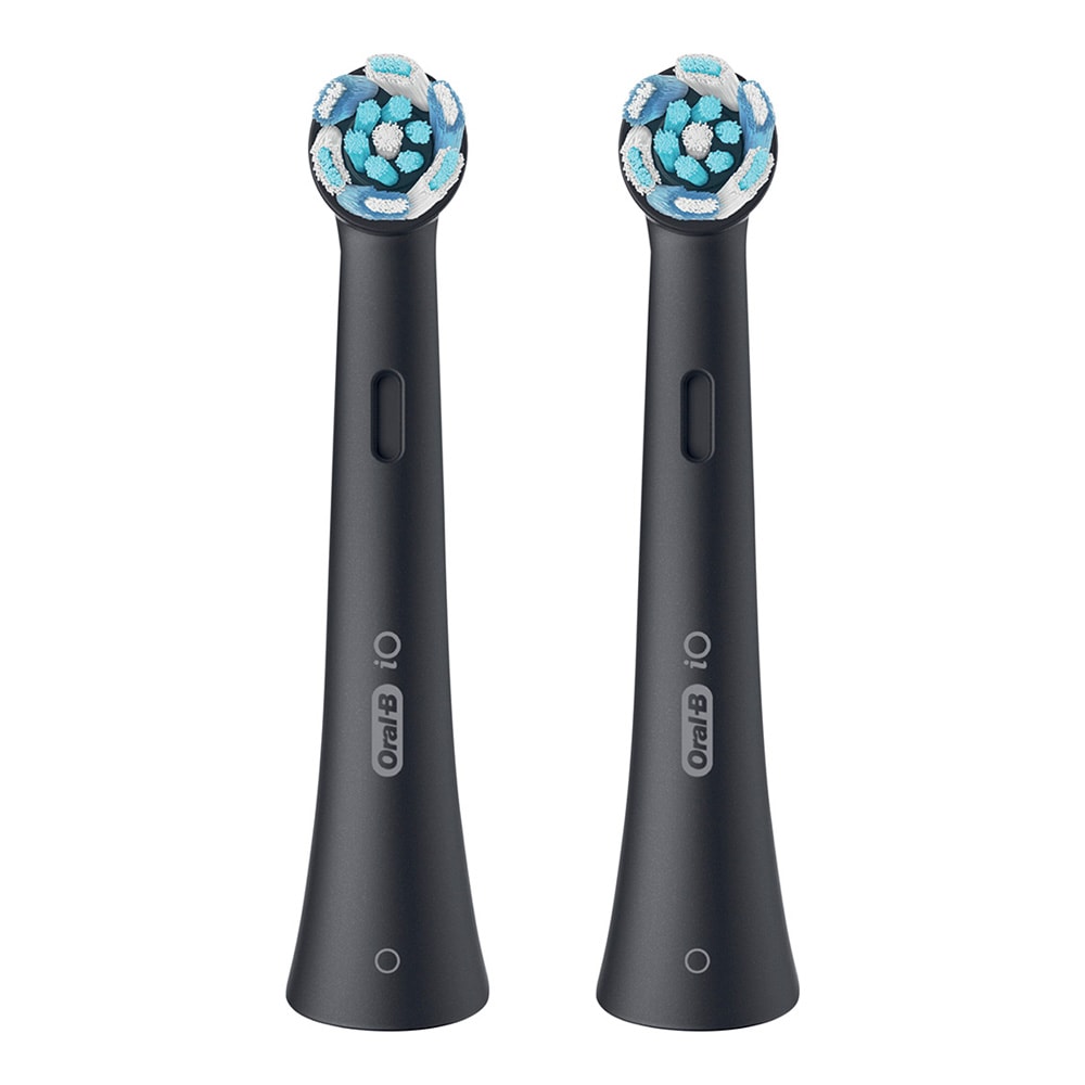 Oral-B Ultimate Clean 2-Pack - Svart / Oral-B iO Ultimate Clean børstehoder / Erstatningshoder