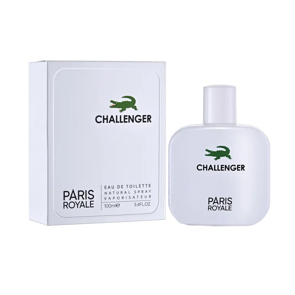 Paris Royale Challenger White EDP 100ml / Eau de Parfum for menn / Woody sitrusduft for menn