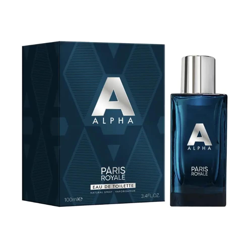 Paris Royale Alpha EDP 100ml / Parfyme for menn Eau de Parfum / Aromatisk fougère parfyme for menn