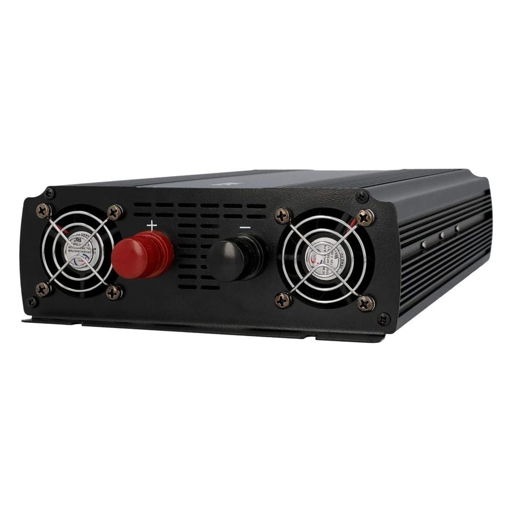 AEG 10058 spenningsomformer / 12 V til 230 V inverter 1500 W / DC-AC-omformer med fjernkontroll