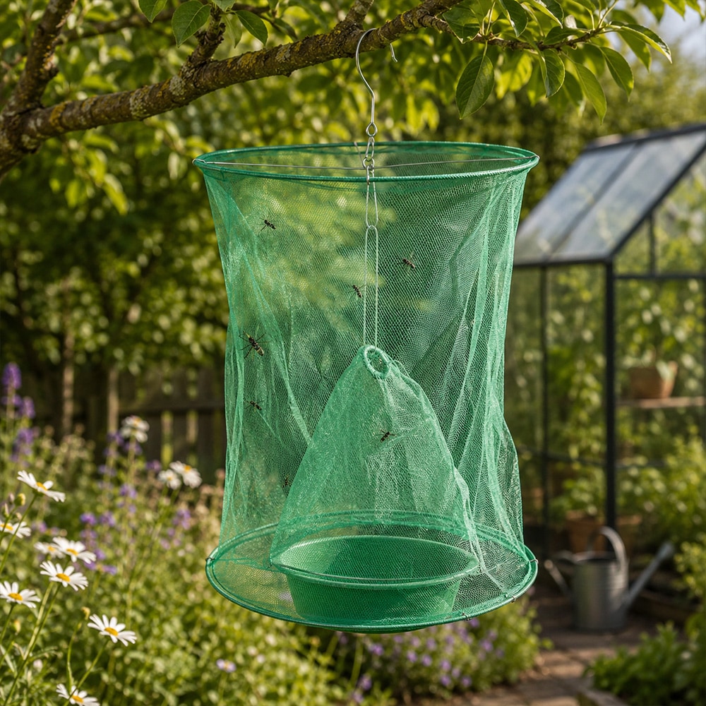 Hengende insektfelle 35 x 23 cm / hengende fluefelle / insektfanger med oppheng