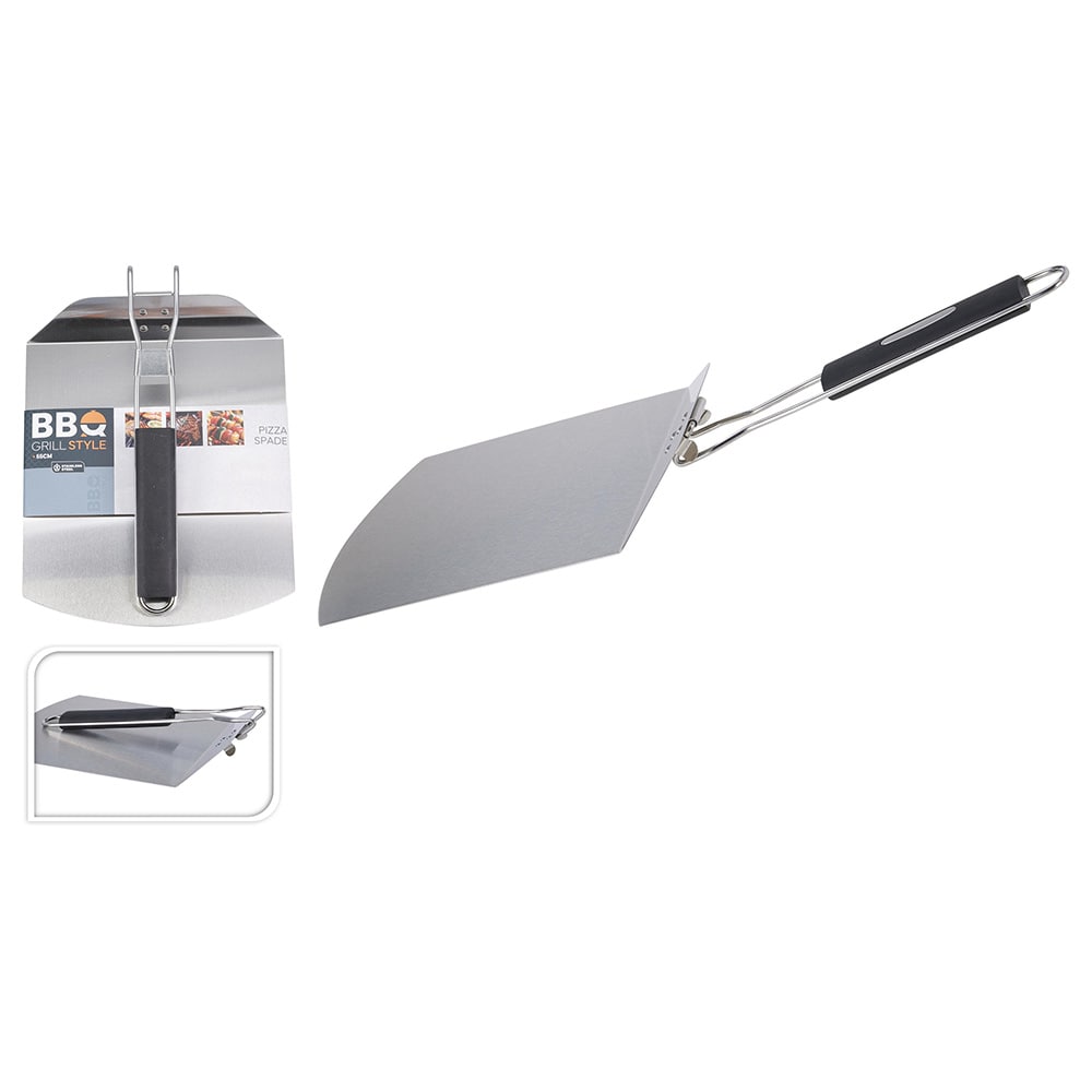 Sammenleggbar pizzaspade / pizzaspade 55 cm / BBQ-pizzaspade til grill