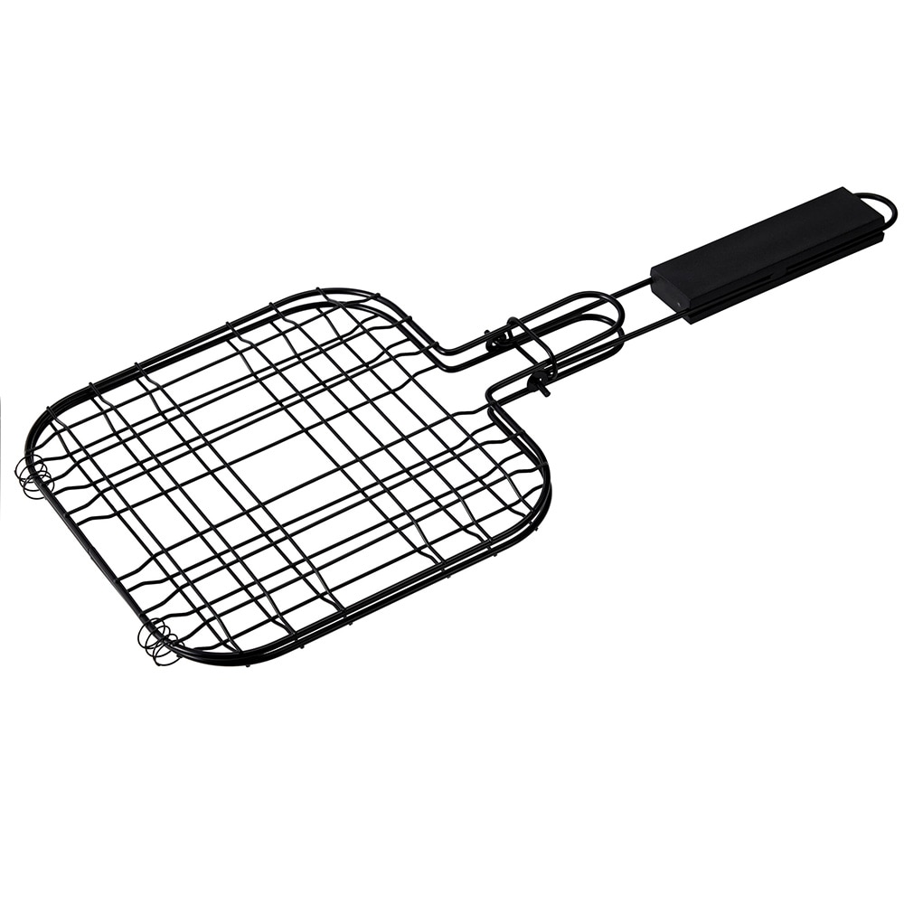 Grillrist med non-stick-belegg / hamburgerrist til grill / grillkurv til hamburgere