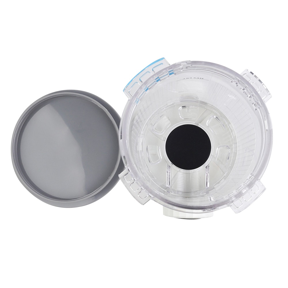 Iskrembeholder til Ninja Creami Swirl NC700/NC701 / grå beholder med lokk / 473 ml iskremkrukke