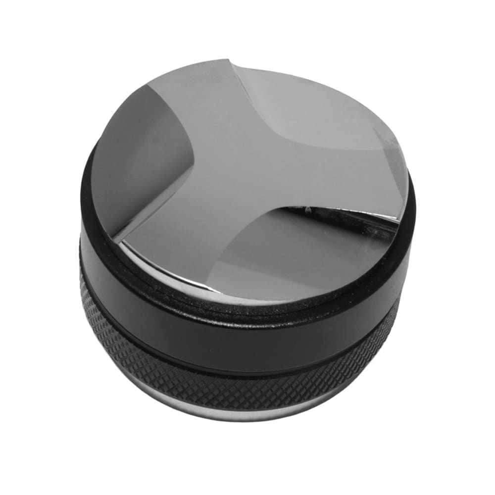 2-i-1 kaffefordeler og tamper 53 mm / justerbart espressoverktøy for 53–54 mm portafiltere / baristatilbehør