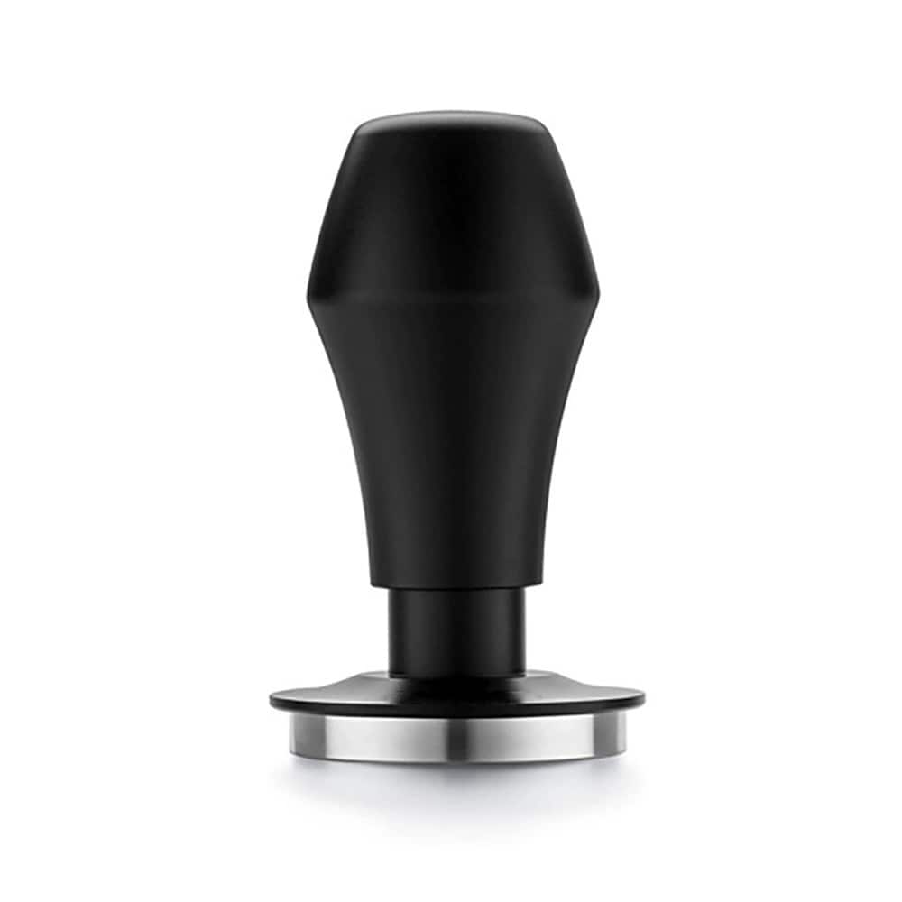 Fjærbelastet kaffetamper 58 mm / tamper med flat base / espressotilbehør og baristautstyr