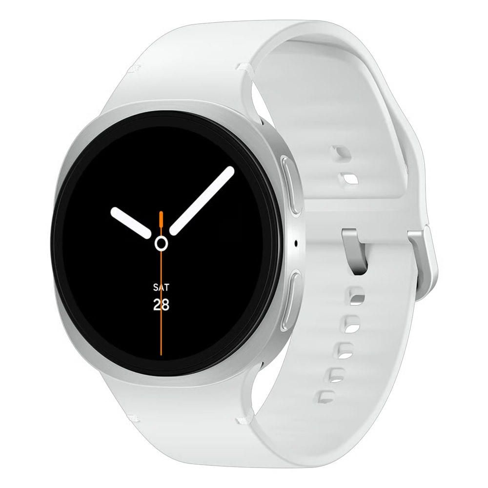 Samsung Galaxy Watch8 40 mm LTE grafitt / AI-smartklokke med eSIM og 32 GB lagringsplass – Refurbished