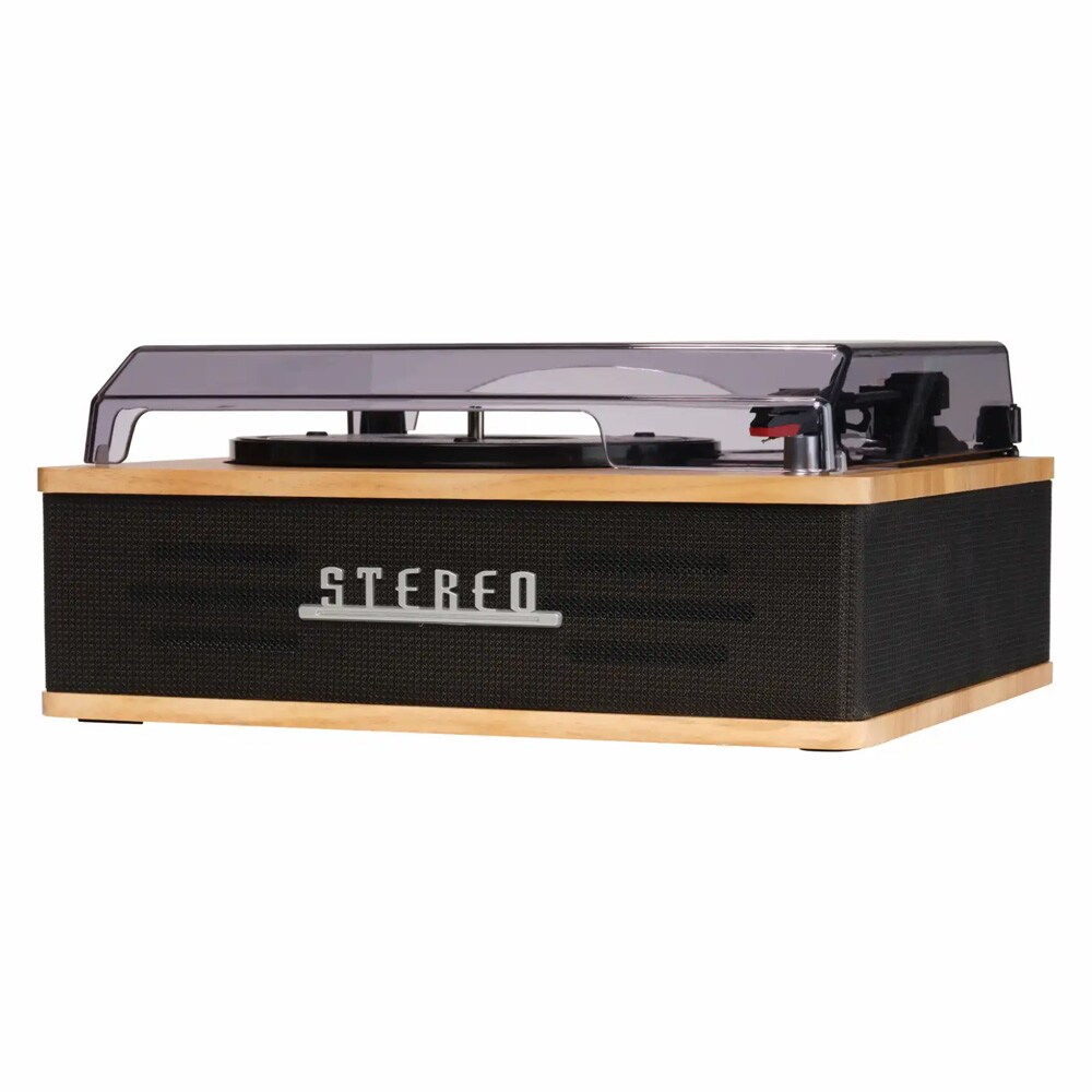 Denver VPB-262LW retro platespiller med Bluetooth / vinylspiller med innebygde høyttalere / LP-spiller