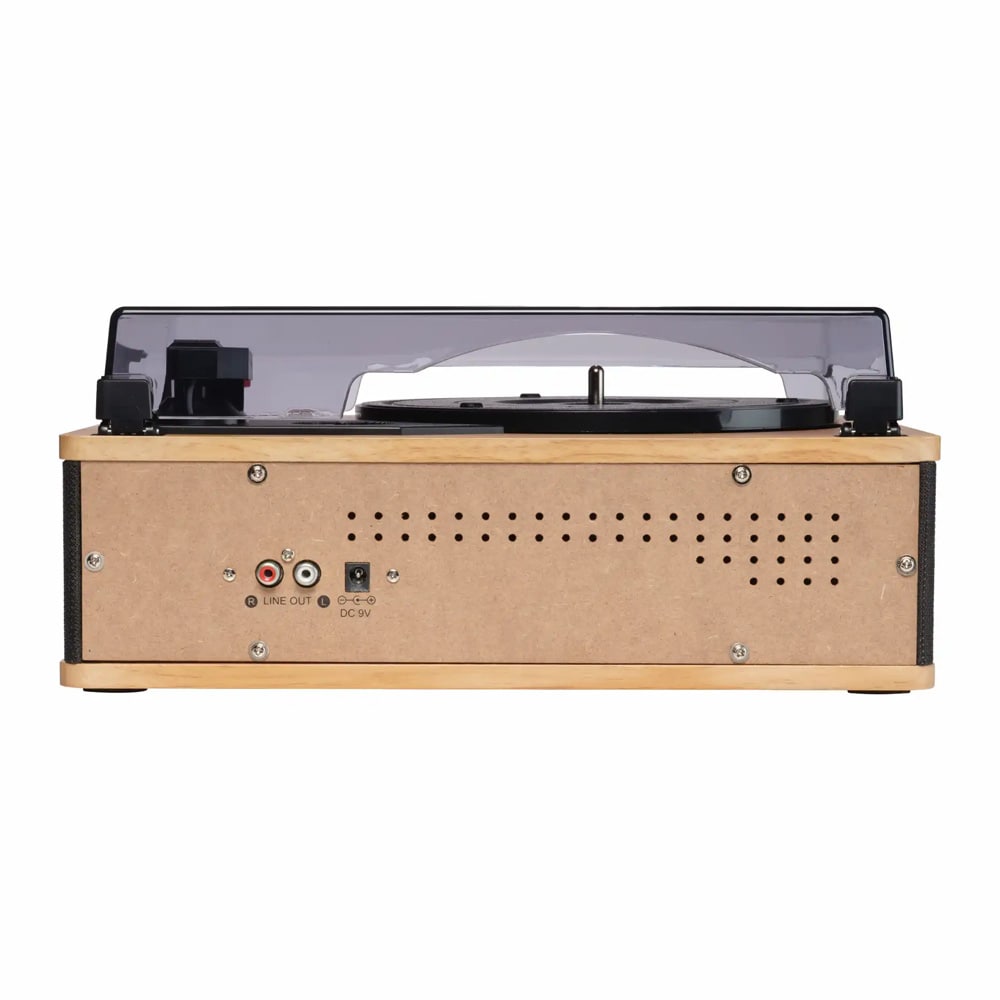 Denver VPB-262LW retro platespiller med Bluetooth / vinylspiller med innebygde høyttalere / LP-spiller