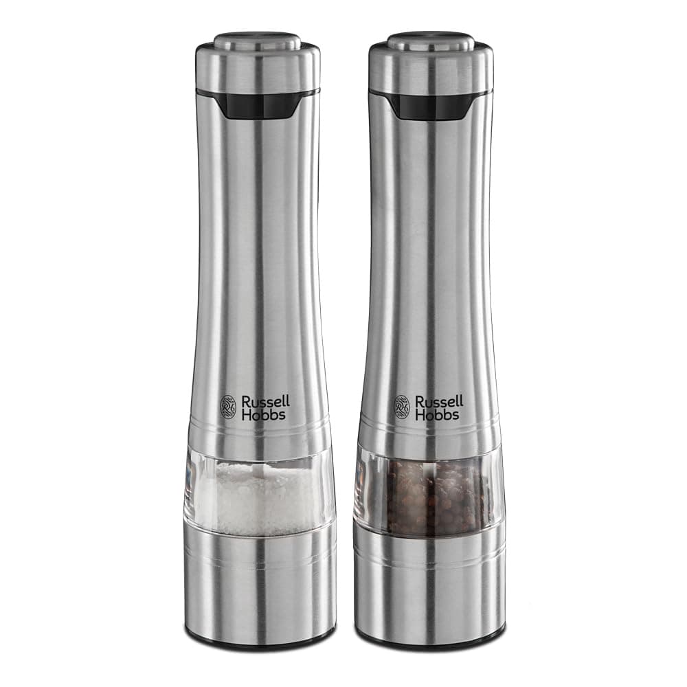 Russell Hobbs 23460-56 elektriske salt- og pepperkverner 2 stk. / batteridrevne krydderkverner