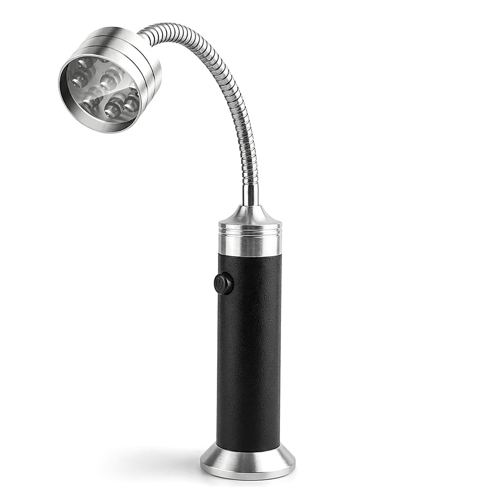 United fleksibel LED-lampe med magnet / Grillampe / Magnetlampe