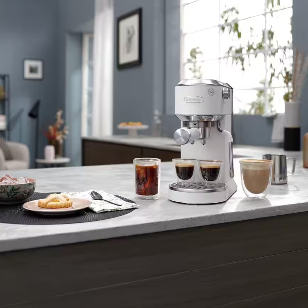 De'Longhi Dedica Duo EC890 espressomaskine / kaffemaskine med Cold Brew, 15 bar og My LatteArt