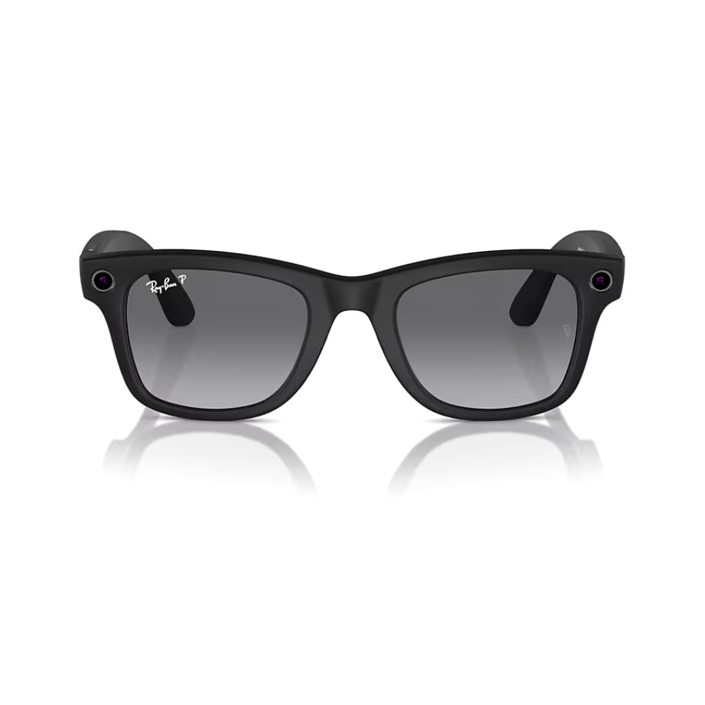 Ray-Ban Meta Wayfarer Gen 1 smartbriller / 12 MP kamera, Meta AI og open-ear-lyd – Gradient Graphite