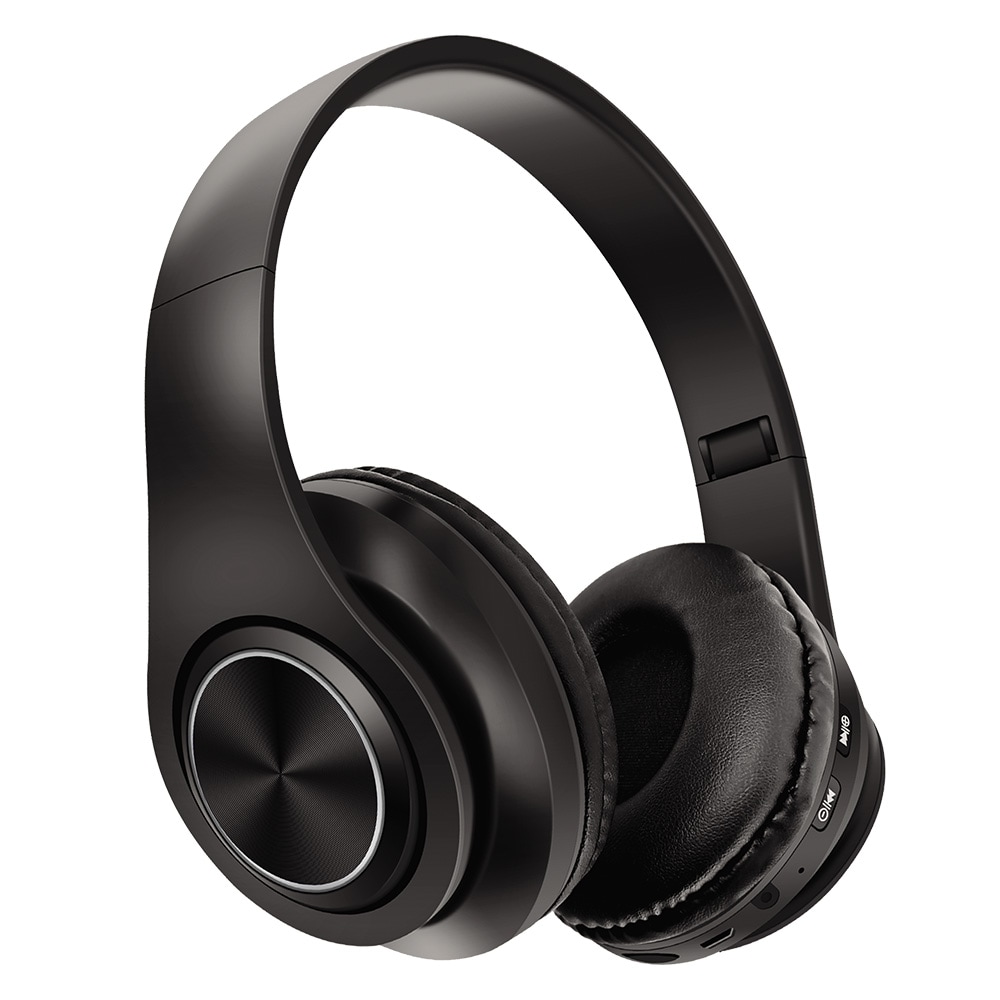 United Bluetooth-headset – Svart / hodetelefoner med mikrofon / trådløst headset