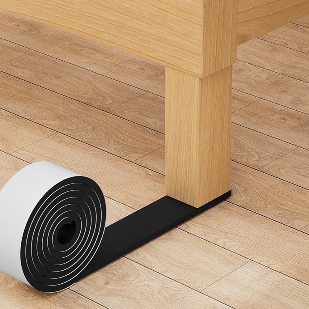 Selvklebende lydisoleringslist i EVA-skum – 4 cm × 5 m / Skumtettingslist / Lyddempingslist