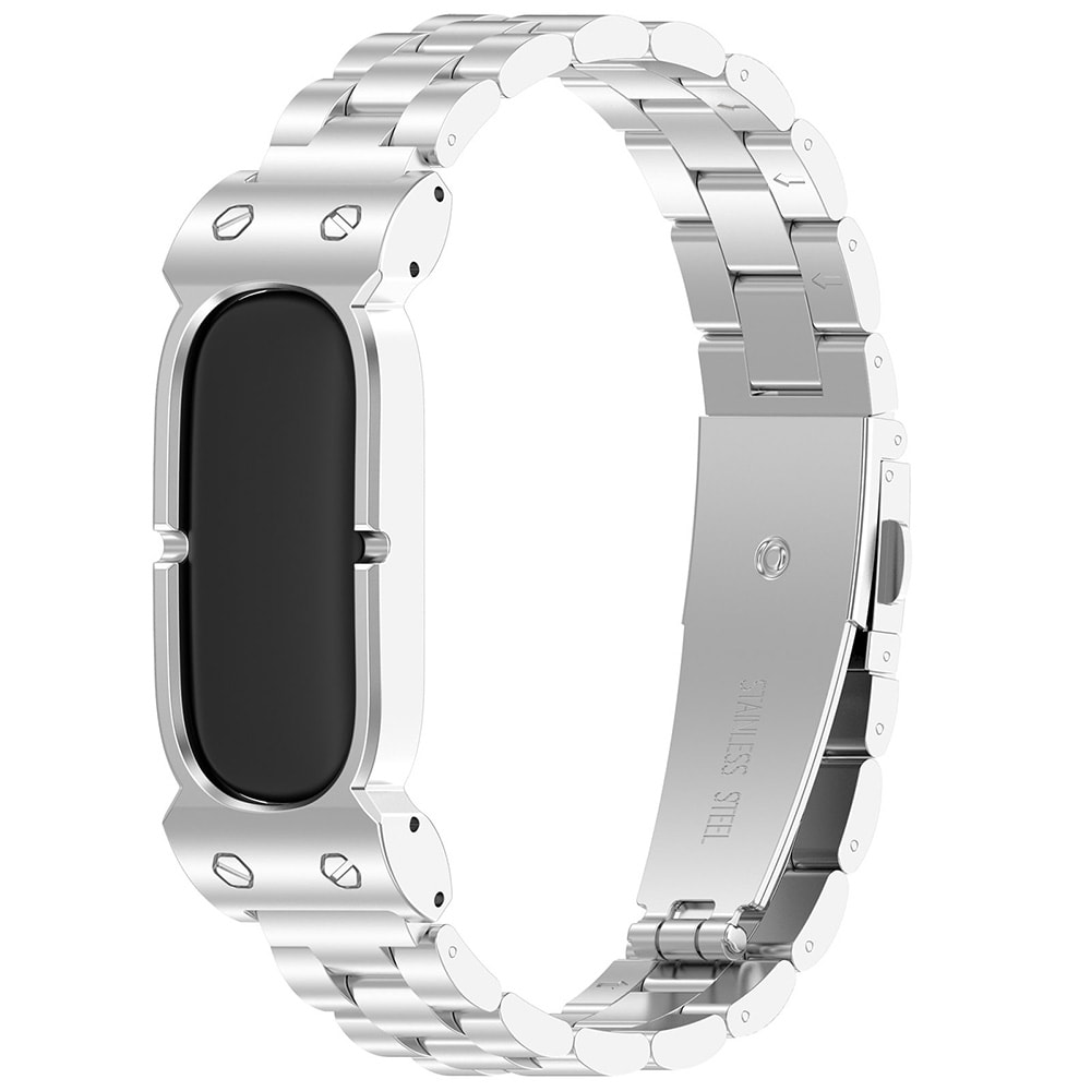 Metallarmbånd til Google Fitbit Air – Sølv / Leddarmbånd / Metallkjeder