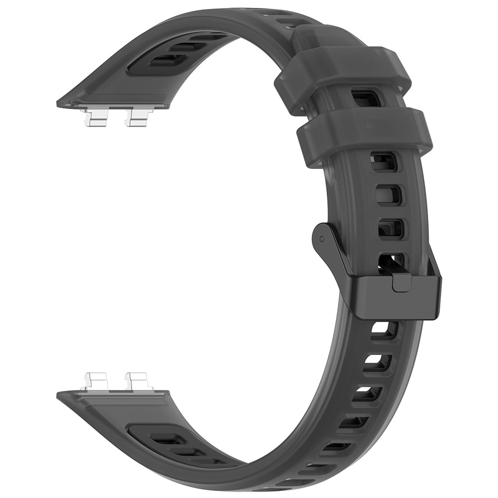 Silikonarmbånd til Huawei Band 11 Pro – Svart / Jelly-armbånd / Armbånd til smartklokker