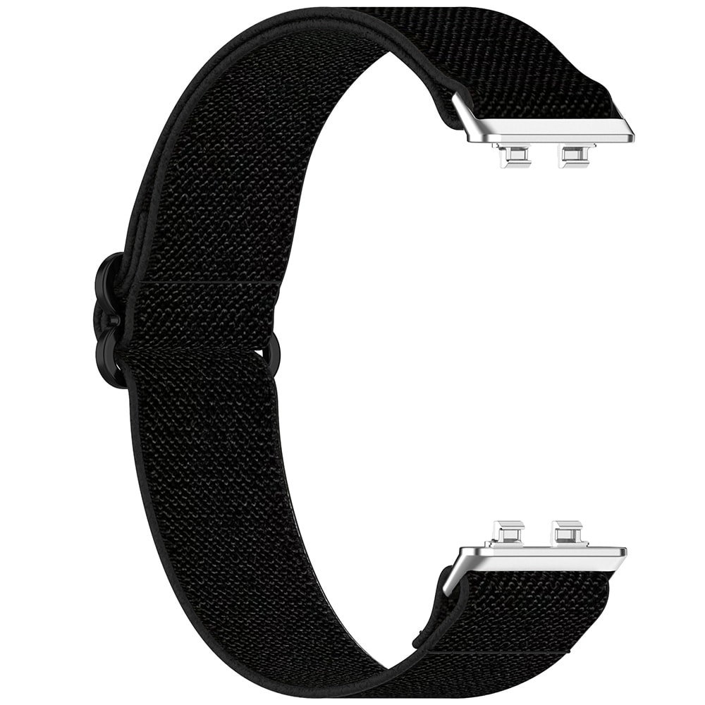 Elastisk klokkerem i nylon til Huawei Band 11 Pro – Svart / Nylonrem / Elastisk rem