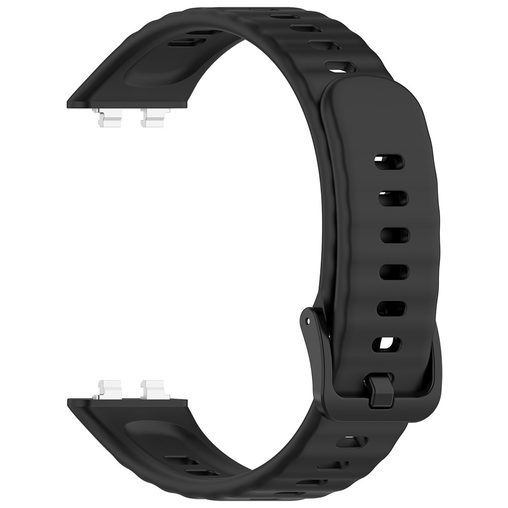 Silikonarmbånd til Huawei Band 11 Pro – Svart / Silikonarmbånd / Sportarmbånd
