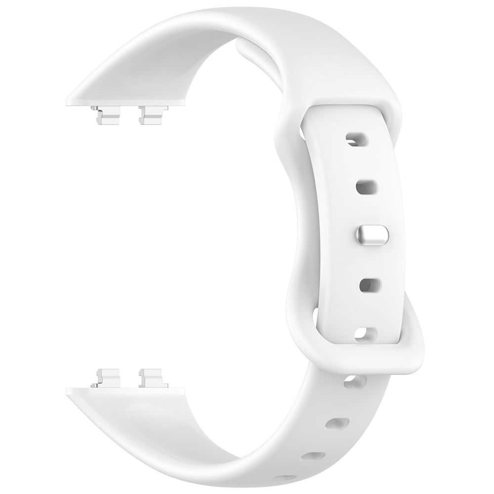 Silikonarmbånd til Huawei Band 11 Pro – Hvit / Silikonarmbånd / Sportarmbånd