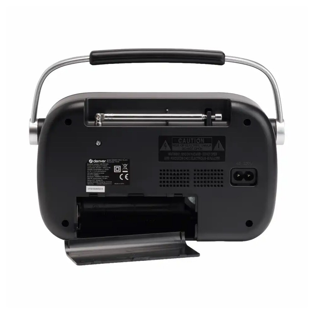 FM-radio med Bluetooth – Svart / FM-radio / Bluetooth-radio