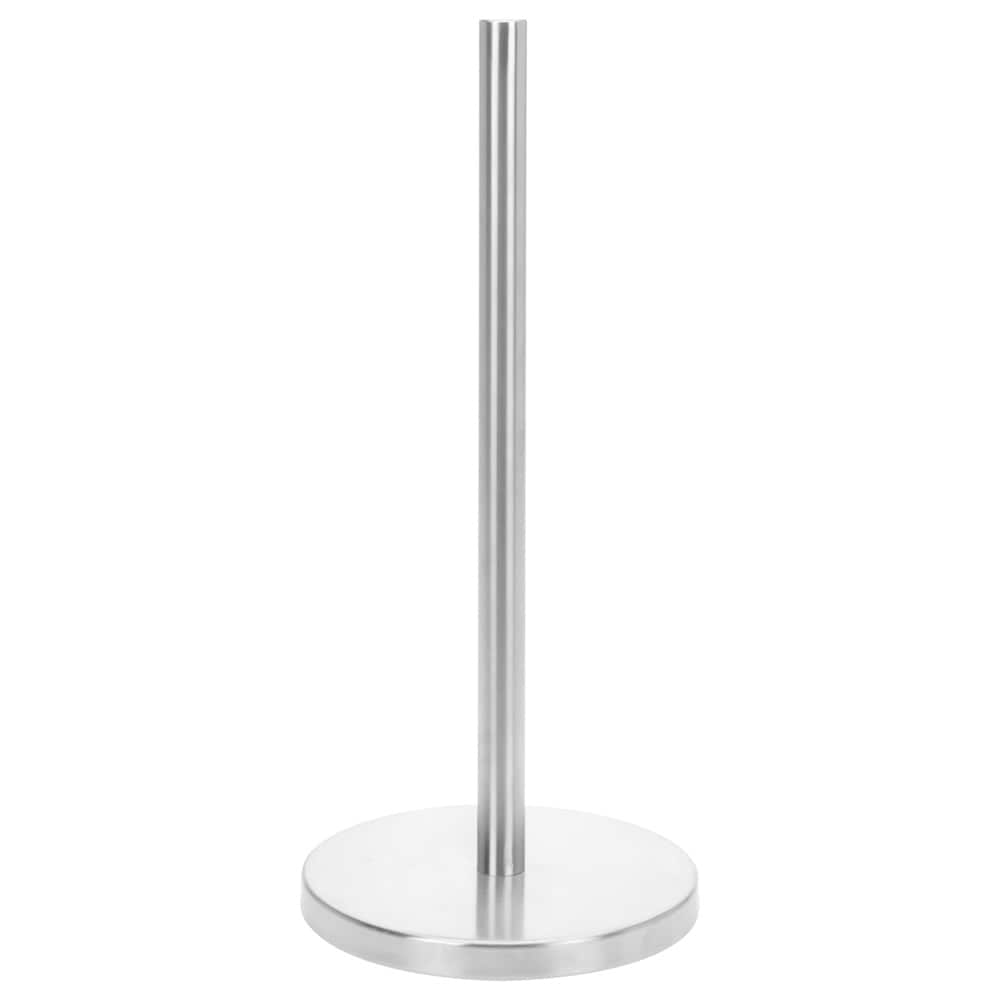 Husholdningspapirholder i rustfritt stål, 15 x 34 cm / Papirholder / Kjøkkenrulleholder