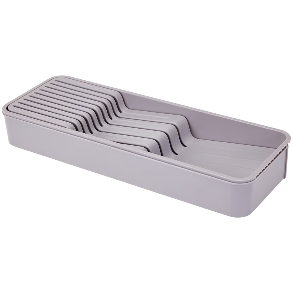 Uttrekkbar bestikkinnsats 39,5 x 14–22,8 cm / Justerbar bestikkskuff / Bestikktorganiserer