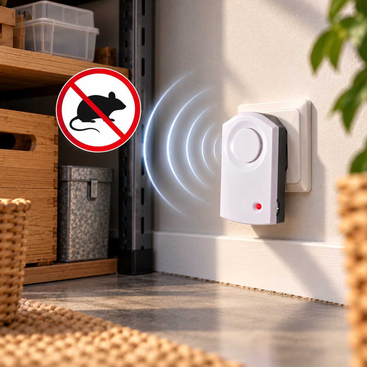 Ultralydsavskrekkere mot rotter og mus 230 V / Ultralydsrepellere / Mus- og rotteavskrekkere