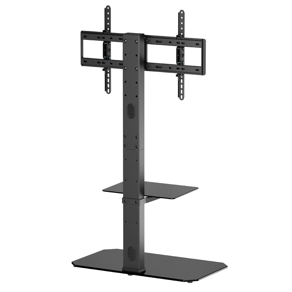 Gulvstativ for TV 43–86″ / TV-stativ med VESA 600×400 og maks. 60 kg – Svart