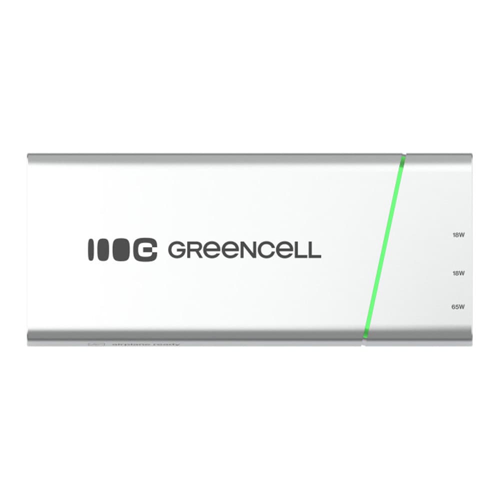 Green Cell PowerPlay Pro powerbank 20 800 mAh / lader 65 W med USB-C PD og Quick Charge 3.0