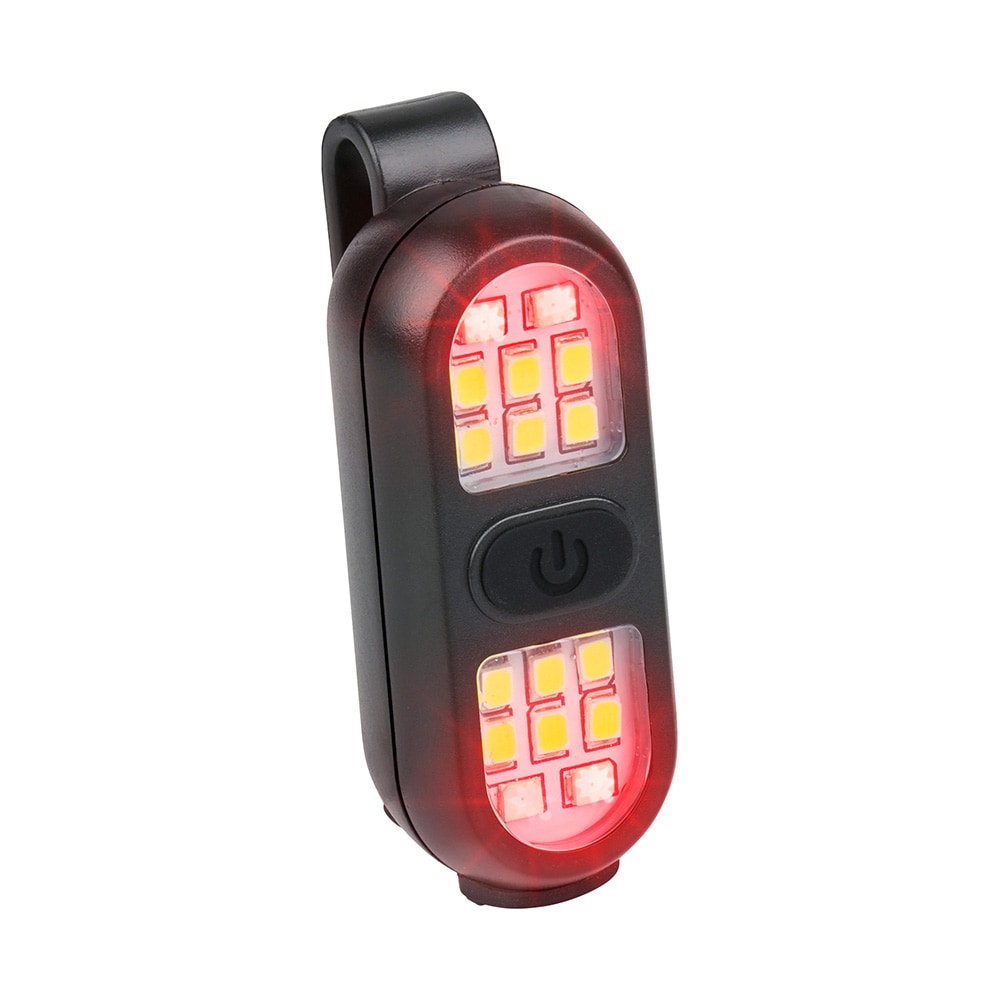 LED-klipslampe, oppladbar – Svart / Klipslampe / Leselampe med klipsfeste