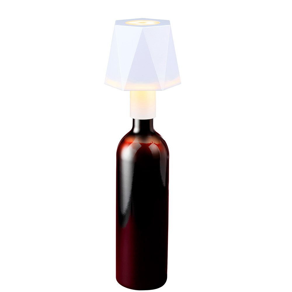 Flaskelampe / Korklampe med LED / Dekorasjonslampe til flaske / LED-lampe til flaske