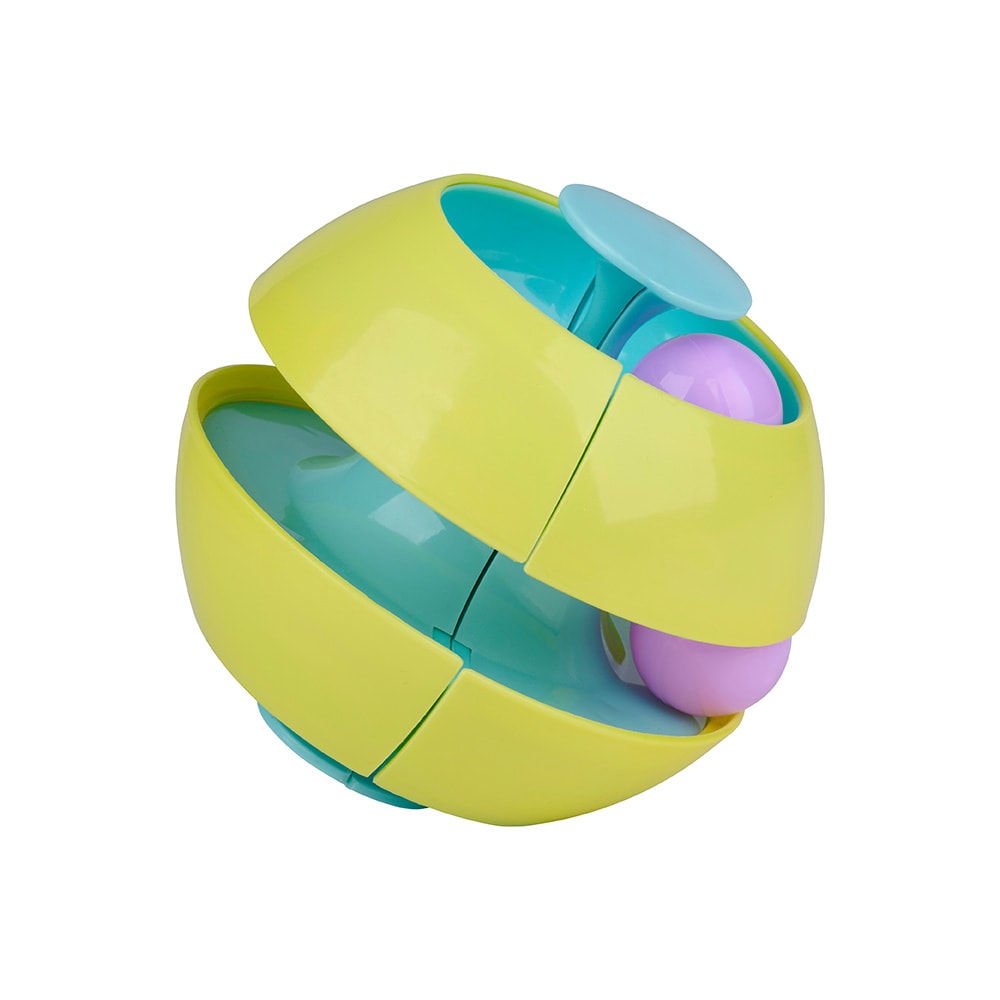 Katteleketøy Twist-a-ball 13x13x15 cm / Interaktiv katteball / Sporingsleketøy for katter