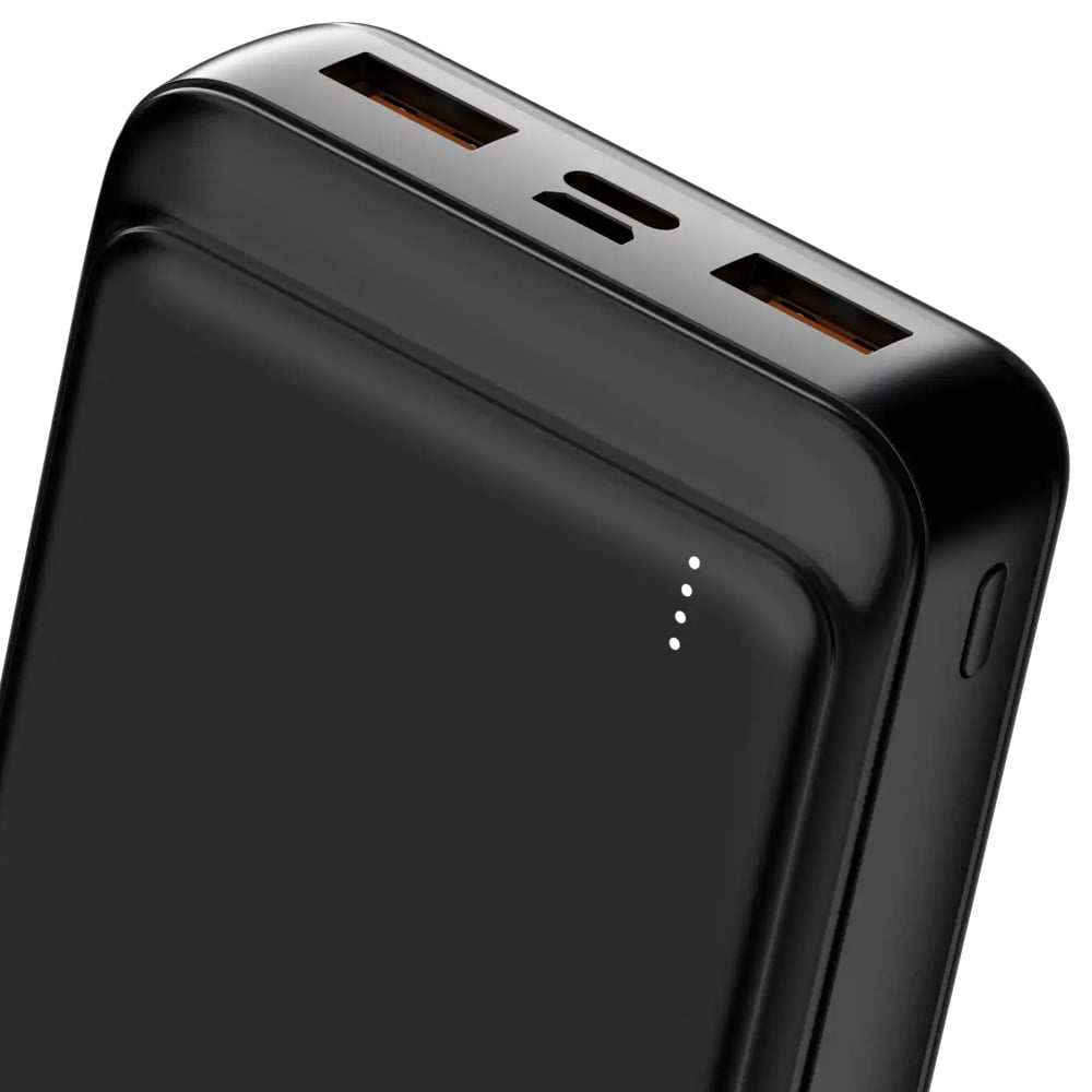 Denver PQC-20009 Powerbank 20 000 mAh / bærbar lader / batteribank
