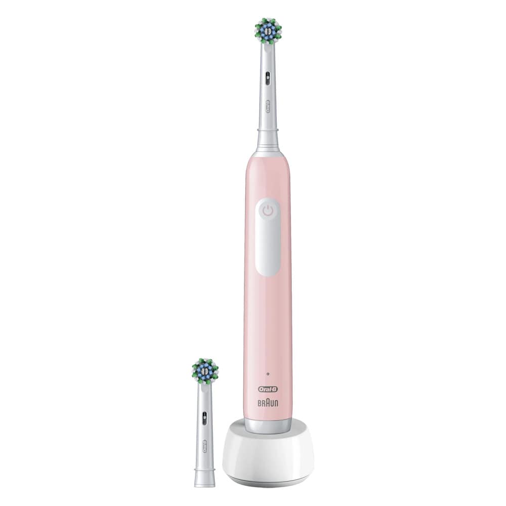 Oral-B Pro Series 1 elektrisk tannbørste – Rosa / elektrisk tannbørste med trykksensor / roterende tannbørste