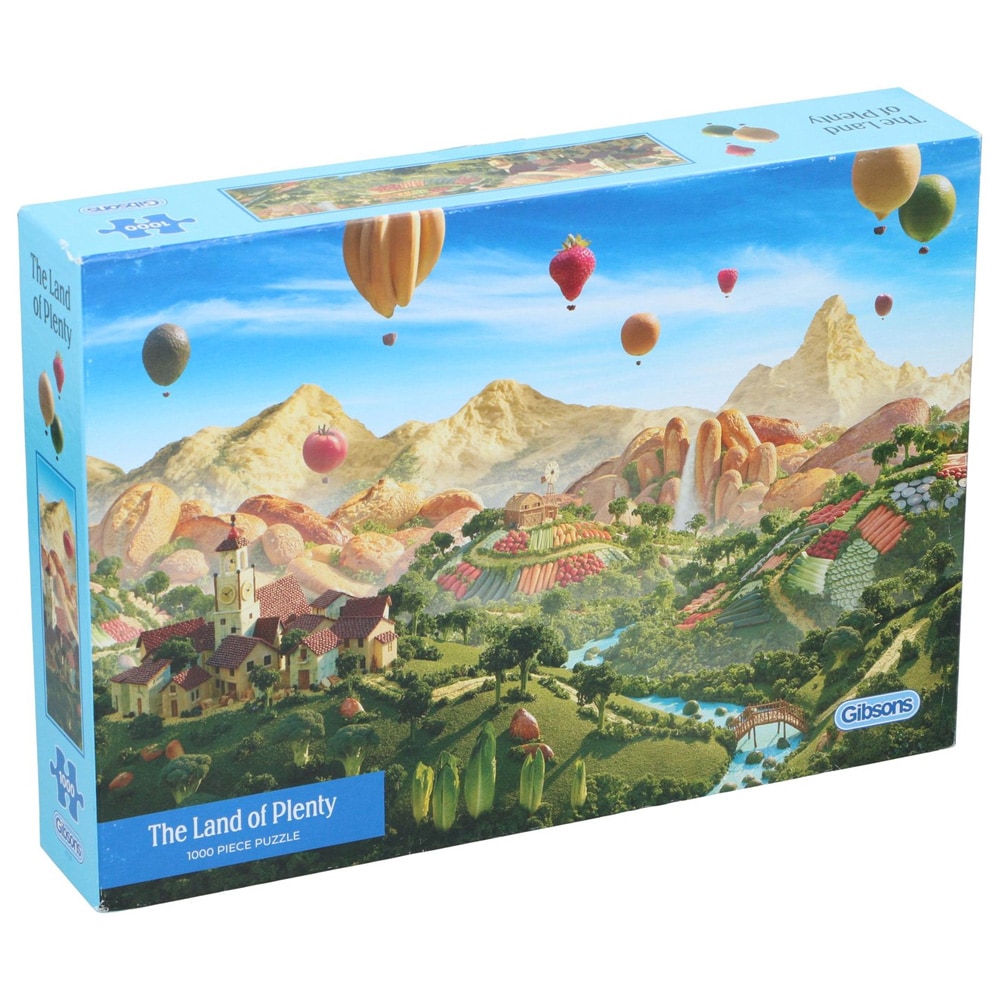 Puslespill med 1000 brikker – The Land Of Plenty / Leggpuslespill / Bildpuslespill