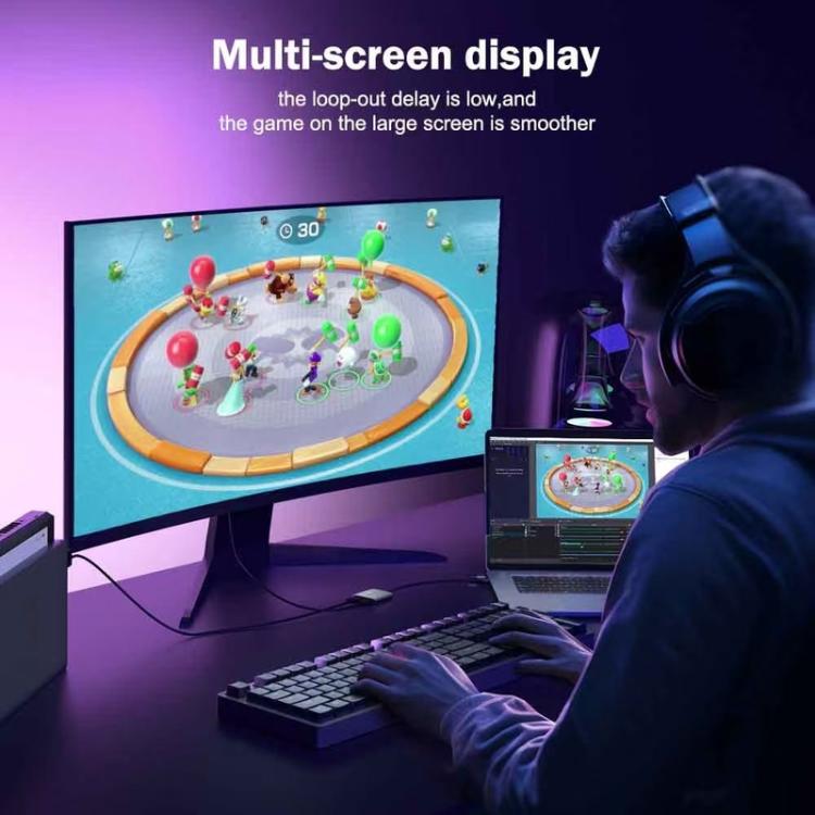 Lemorele AC07 videoopptakskort 4K / opptakskort for video / capture card 1080p 60 fps