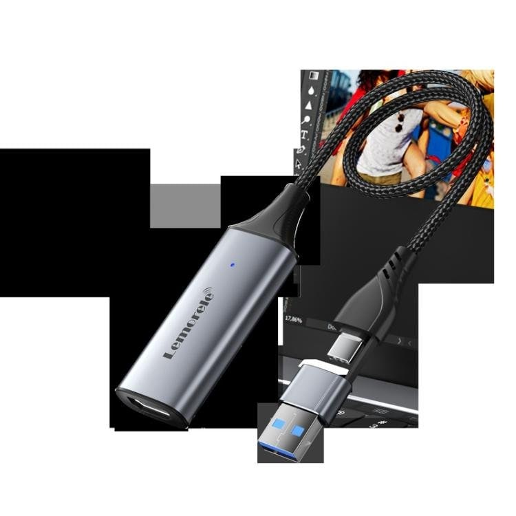 Lemorele AC05 videoopptakskort 4K / opptakskort for video / capture card 1080p 60 fps