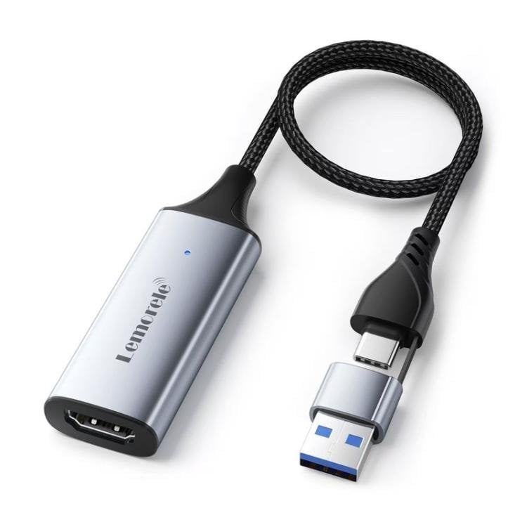 Lemorele AC05 videoopptakskort 4K / opptakskort for video / capture card 1080p 60 fps