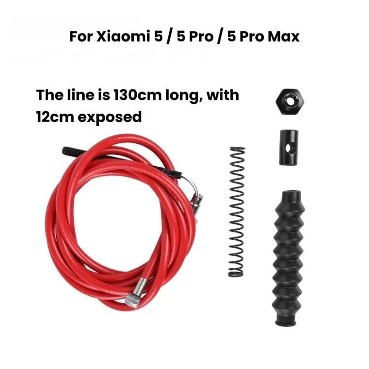Bremsevaier til Xiaomi 5 / 5 Pro / 5 Pro Max elsparkesykkel 130 cm