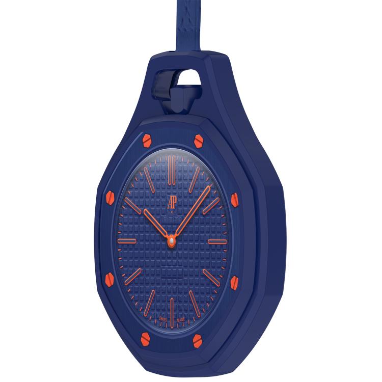 Beskyttelsesdeksel til Swatch Royal Pop / Audemars Piguet / mykt silikondeksel – Mørkeblå