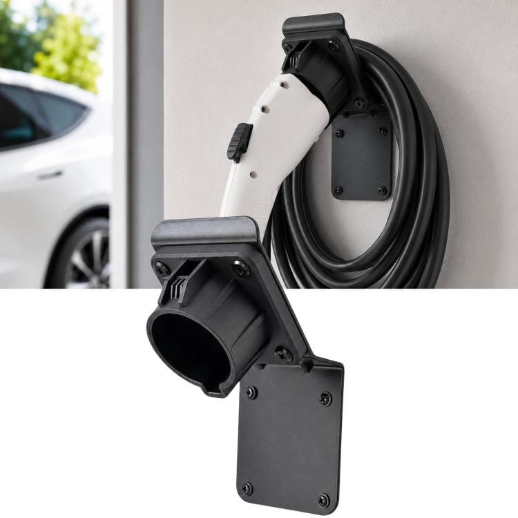 Holder for ladekontakt type 1 (J1772) / J1772-kontakt holder / Ladekontaktfeste
